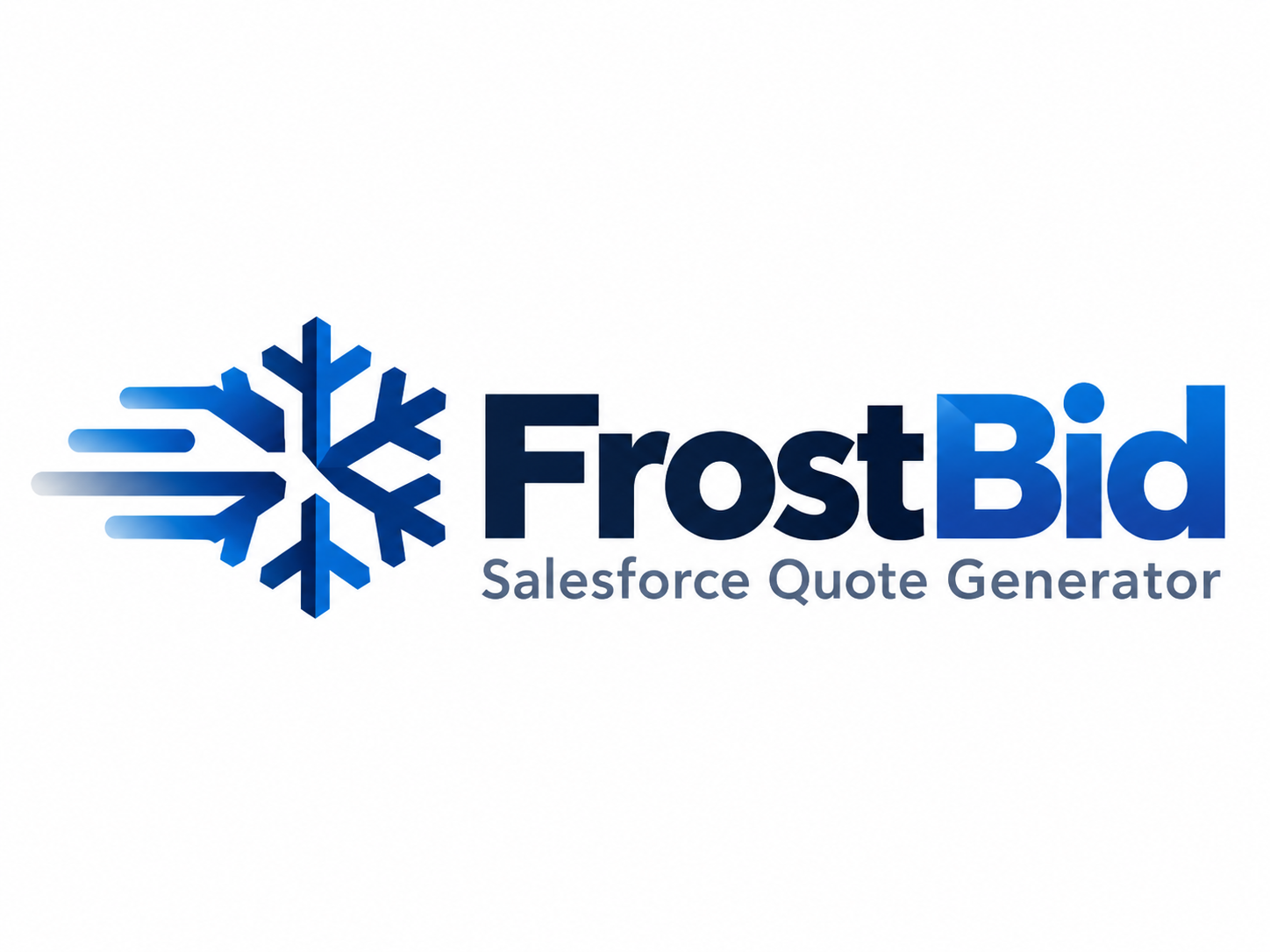 FrostBid — Salesforce Quote Generator